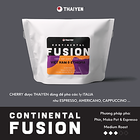 Hạt Cà phê Arabica Nguyên chất THAIYEN Continental Fusion