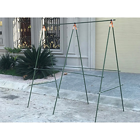 GIÀN LEO HÌNH CHỮ A - KHUNG TRỒNG CÂY, GIÁ ĐỠ - Dùng làm khung giá đỡ cho bầu bí mướp mùng tơi, cây hoa leo