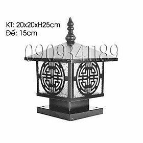 Mua Đèn trụ hàng rao đèn trụ bờ bao đèn gắn cột đèn gắn trụ quanh nhà D200