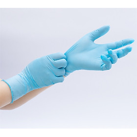 Mua Găng tay Y tế Nitrile Xanh Vglove TA 4.0g ( đủ size)