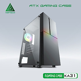 Mua VỎ CASE MÁY TÍNH VSPTECH GAMING KA31 LED RGB - JL -HÀNG CHÍNH HÃNG