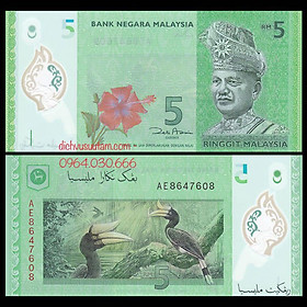 Mua Tiền Malaysia 5 ringgit polymer sưu tầm