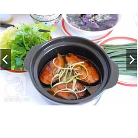 Mua Nồi đất dày dặn nắp kính  lòng sâu Kho cá  kho thịt  kho quẹt  kho tộ đủ size