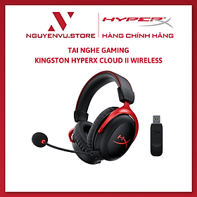 Mua Tai nghe Gaming Kingston HyperX Cloud II Wireless - Hàng Chính Hãng