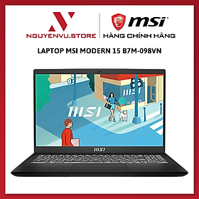 Mua Laptop MSI Modern 15 B7M-098VN (R7-7730U | 8GB | 512GB | AMD Radeon Graphics | 15.6  FHD | Win 11) - Hàng Chính Hãng