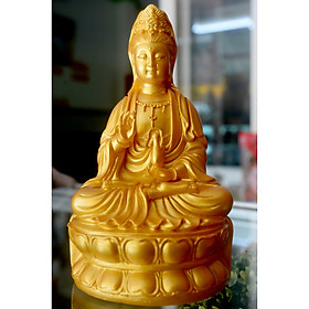 Mua Tượng ngài Quan Thế Âm Bồ Tát ngồi cao 15cm-Nhiều mẫu