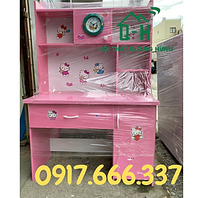 Mua BÀN HỌC SINH NHỰA ĐÀI LOAN KHÔNG MÁI MÀU HỒNG CHO BÉ HỌC TẠI NHÀ