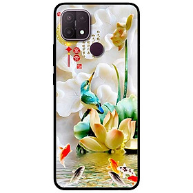Ốp lưng dành cho Oppo A15 - A15s mẫu Chim Hoa TRắng