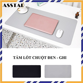 Mua Tấm Lót Chuột  Miếng Lót Chuột  Chất Liệu Da PU 2 Mặt  Lót Chuột Cỡ Lớn 90x45cm và 80x40cm  Pad Chuột Kiêm Thảm Da Trải Bàn Làm Việc - Hàng Chính Hãng