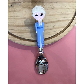 Mua Muỗng ăn inox hình công chúa Elsa Frozen 2 3D siêu xinh cho bé gái - PDP2464