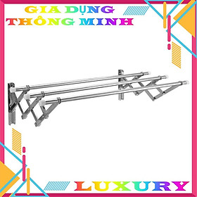 Mua Giàn Phơi Thông Minh Inox. Chống Rỉ Sét  Chịu Lực Cao Inox Sang Trọng Thích Hợp Cho Căn Hộ Chung Cư