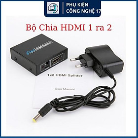 Mua Bộ chia HDMI 1 ra 2 chuẩn Full HD 1080. bộ chia hdmi ra hai màn hình