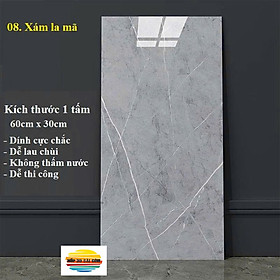 Mua Bộ 10 Tấm Xốp Dán Tường 3D PVC Đá Xám La Mã 60x30cm Keo Sẵn Dày 2 5mm Cao Cấp  Sang Trọng