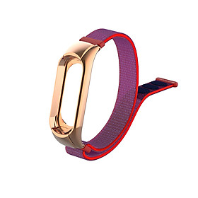 Band Strap Watch Strap Nylon Watch Release Buckle Replacement Sport Bracelet Strap Replacement for XIAOMI MI Band 3