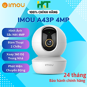 Mua Camera IMOU WIFI Trong Nhà A43P 4MP Đàm Thoại 2 Chiều  Xoay 360 - Hàng chính hãng