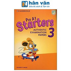 Hình ảnh Pre A1 Starters 3 Student's Book: Authentic Examination Papers