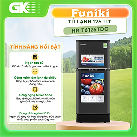Mua Tủ Lạnh Funiki HR T6126TDG 126L Model 2023 - Hàng Chính Hãng (Chỉ giao HCM)