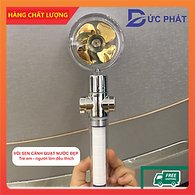 Mua Vòi sen phun nước siêu đẹp hàng loại 1  vòi sen cánh quạt tăng áp trẻ con người lớn đều thích