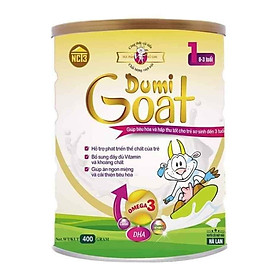 Sữa dê Dumi Goat 1 cho trẻ từ 0 đến 3 tuổi (400g)