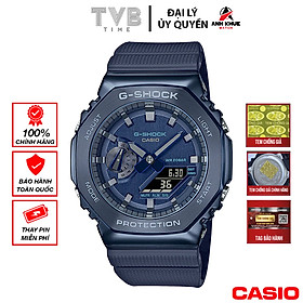Hình ảnh Đồng hồ nam dây nhựa Casio G-Shock chính hãng GM-2100N-2ADR