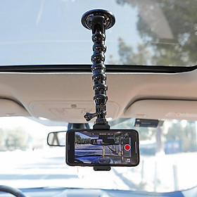 Mua Giá đỡ điện thoại hít kính  gắn trên ô tô  taplo kính kẹp cực kì chắc chắn XOAY 360 ĐỘ