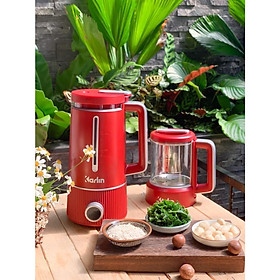 Mua Máy làm sữa hạt GENA07- Dung tích 900 ml - 20 chế độ nấu - 2 cối riêng biệt  bảo hành 24 tháng. - xanh