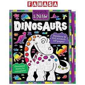 Sách ngoại văn: Scratch & Draw - Dinosaurs - Grantham Book Services