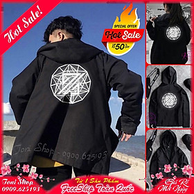 ÁO KHOÁC DÙ The Zed Phản Quang (M600 - Kèm Video Ảnh Thật - Có Form Rộng XL)