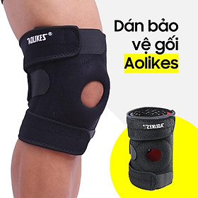 Hình ảnh Băng Bảo Vệ Đầu Gối, Dán Gối Aolikes A-7618 | Kèm Lò Xo)