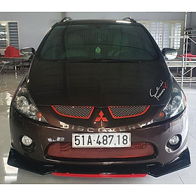 Lip Trước, Cản Trước Thể Thao Grandis Nhựa ABS Cao Cấp Chống Va Đập Tốt Phía Dưới Có Gân Tăng Cứng
