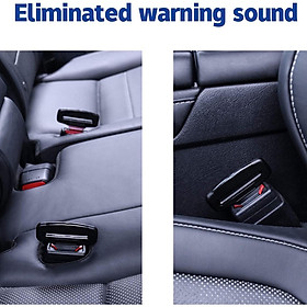 3-5pack Fashion Car Seat Safety Belt Buckle Seatbelt Clip  Metal