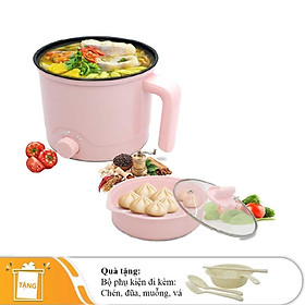Ca nấu mì, nấu lẩu đa năng mini kèm tầng hấp Perfect dung tích 1.5L, rất hợp học sinh sinh viên, làm văn phòng công sở... màu ngẫu nhiên-Hàng chính hãng