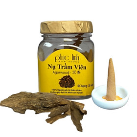 Mua Nụ Trầm Hương PHÚC LINH| Nhiều Loại_TẶNG Dĩa Đốt Trầm_Tháp Trầm Hương Nguyên Chất  Cam Kết Không Hương Liệu và Hóa Chất