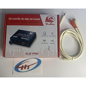 Mua Bộ Chuyển Âm Thanh Quang Vinagear XL6 Pro  KÈM DÂY 3.5 RA AV DÀI 1 8M - Hàng Chính Hãng
