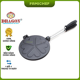 Khuôn bánh kẹp tàn ong chống dính Dragon D005