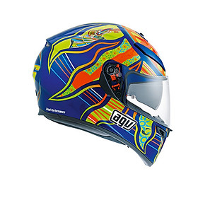 Mũ bảo hiểm Agv K-3 Sv Five Continents Asian Fit
