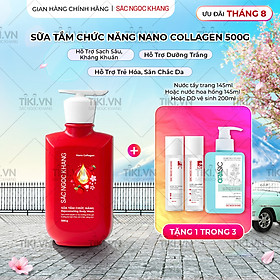 Sữa Tắm Chức Năng Nano Collagen Sắc Ngọc Khang 500g