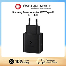 Cốc Sạc Samsung Power Adapter 45W Type C EP-T4511 - Hàng Chính Hãng