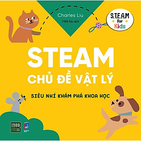 Sách  Steam English Chủ Đề Vật Lý - BẢN QUYỀN