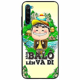 Ốp lưng in cho Xiaomi Redmi Note 8 Mẫu Xách Balo Lên Nam