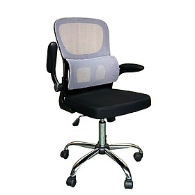 Ghế văn phòng nhân viên CE4563-M Nội thất Capta Lưng ghế lưới trung có tựa nâng đỡ cột sống tay gập điều chỉnh được chân thép xoay nâng hạ độ cao hcm