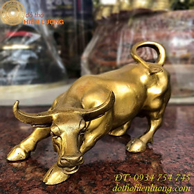 Mua Tượng Trâu Đồng Vàng Trơn