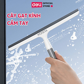 Mua Cây Gạt Nước Lau Kính Cầm Tay Deli  Gạt Chùi Kính Cầm Tay Nhỏ Gọn Vệ Sinh  Cao Su Đầu Gạt Rộng