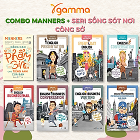 Bộ 7 Cuốn Sống Sót Nơi Công Sở - English Business + Manners - Nâng Cao “Phẩm Giá” Cho Tiếng Anh Của Bạn - Alpha Books