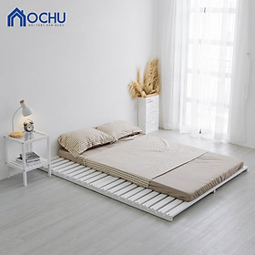 Giường Ngủ Pallet Gỗ Thông OCHU - Nancy Bed - White