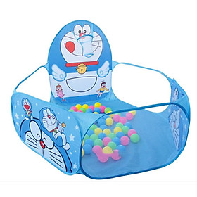 Nhà bóng cho bé Doraemon có ném bóng rổ 1382