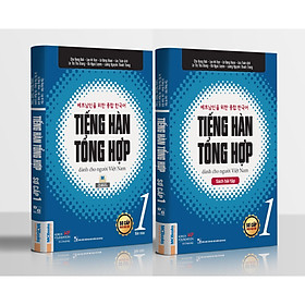 Trọn Bộ Tiếng Hàn Tổng Hợp Dành Cho Người Việt Nam - Sơ Cấp 1(Bản In 4 Màu) Tặng Kèm Portcard Những Câu Nói Hay Của Người Nổi Tiếng