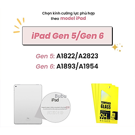 Mua Kính cường lực cho iPad Mini /1/2/3/4/5/6/ Gen 5/6 /7/8/9/10  Pro 11 inch trong suốt Glass 9H ( hàng chính hãng)
