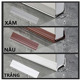 Mua Nẹp chèn chân cửa thế hệ mới chặn gió khe cửa chống côn trùng.Thanh chắn cửa chống ồn  chống thoát hơi gió điều hòa GD649-RonU