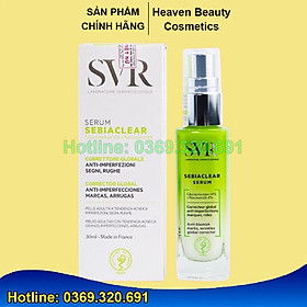 SERUM Giảm Mụn Làm Mờ Thâm Sạm Và Mềm Mịn Da SVR Sebiaclear Serum 30ml